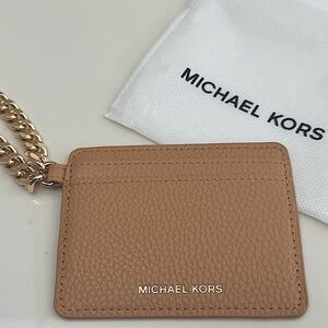 New - Michael Kors Card Holder Wristlet